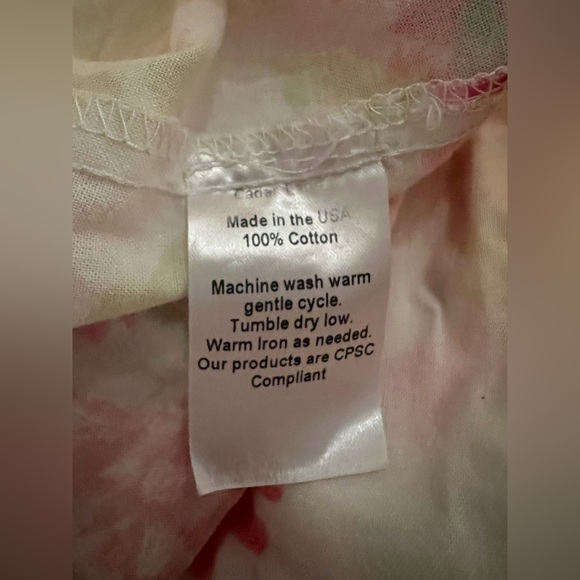 Caden Lane Floral Bassinet Crib Sheet - Picture 2 of 2